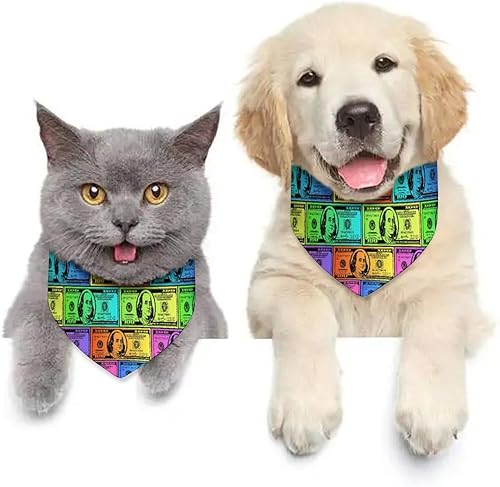 Miniatura 5 de Pañuelos coloridos para perros, bufanda patriótica para mascotas, bufanda patriótica para mascotas, pañuelo para perros pequeños, medianos y grandes