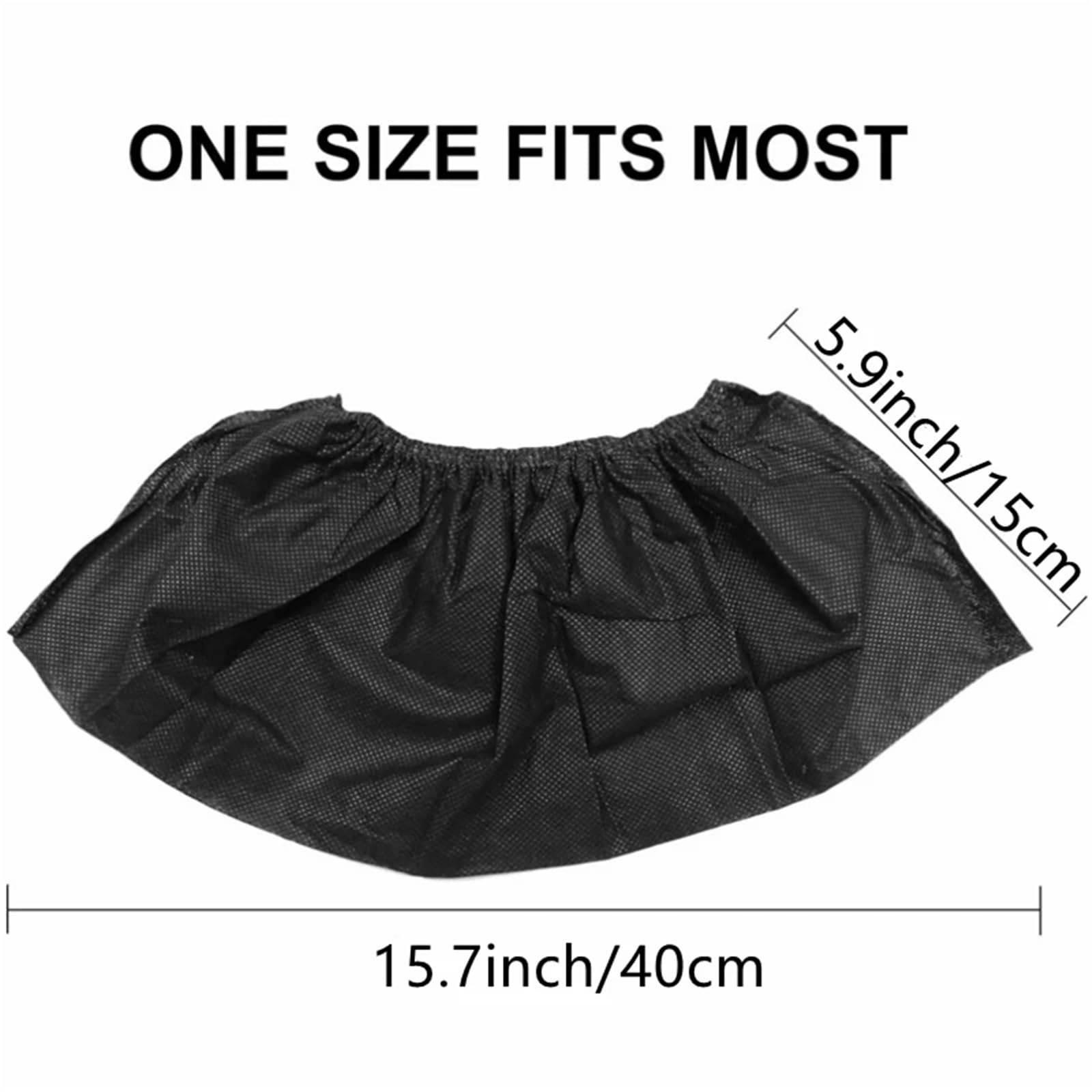 Lot de 600 couvre-chaussures jetables antidérapants et imperméables