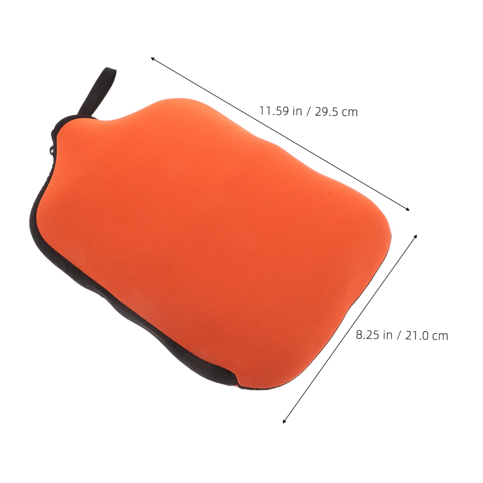 NAMOARLY 2 Pack Paddle Covers Padded Case for Rackets Carrying Sleeve Protective Shield Durable Material Orange