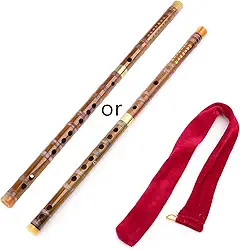 Flauta de bambu profissional sopro de madeira chinês C D E F G chave flauta transversal Dizi