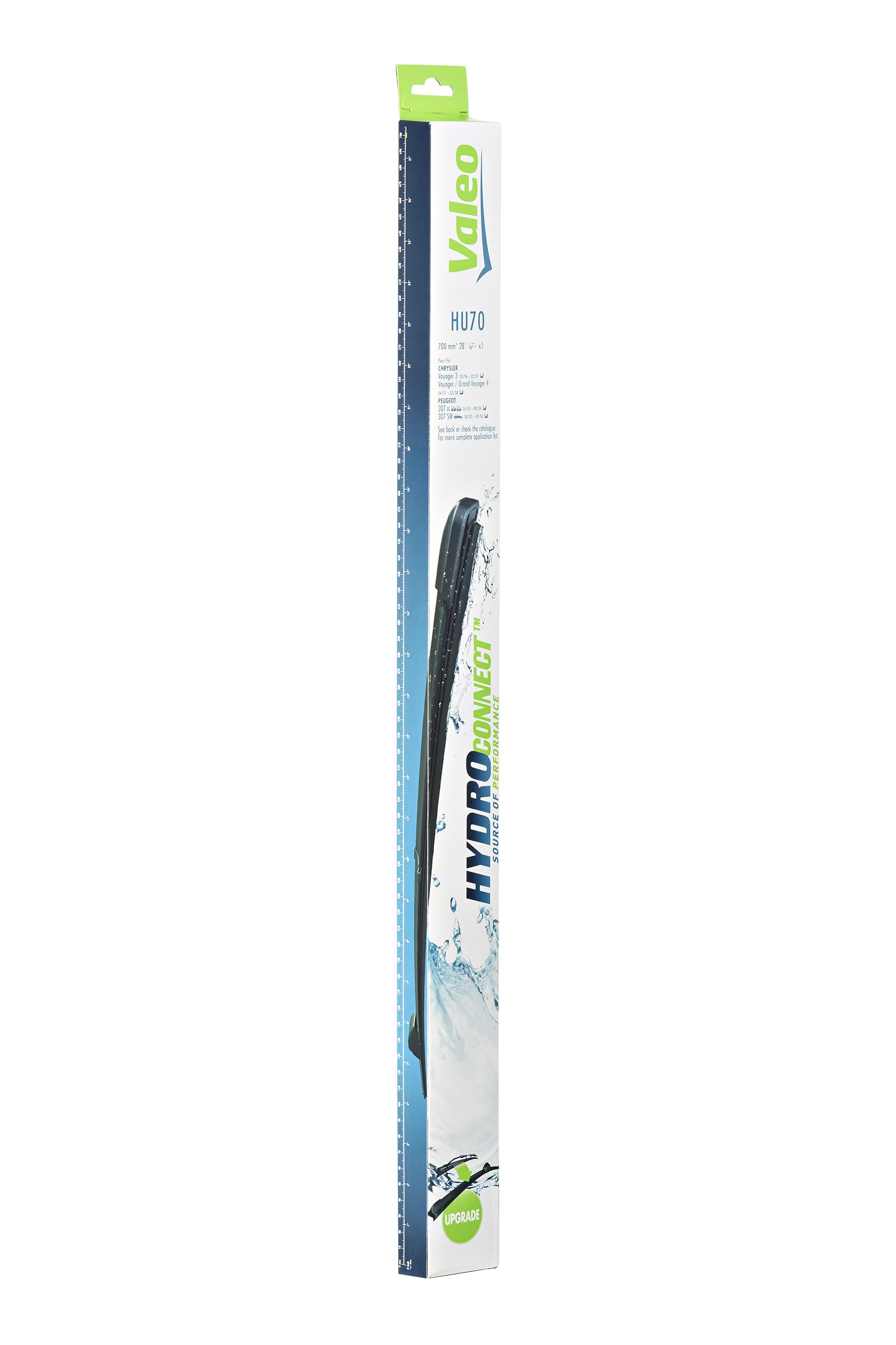 Valeo Hydroconnect Upgrade Silecek Toyota Corolla Hatchback/Sedan (2019 ve sonrası), Peugeot 307 (2000-2007) (700 MM) 578582