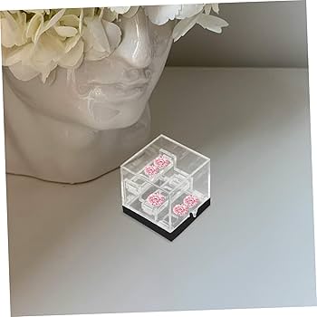 Amazon.co.jp: Cabilock 箱 鉱石展示ボックス 鉱物標本ケース