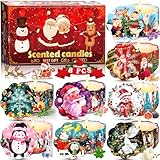 RDDAIPE Set Velas Aromaticas Regalo, 8 Piezas Velas Aromáticas de Cera de Soja, Velas Perfumadas, Set de Velas Aromáticas para Baño, Yoga, Cumpleaños, Día de la Madre, Regalo de Mujer