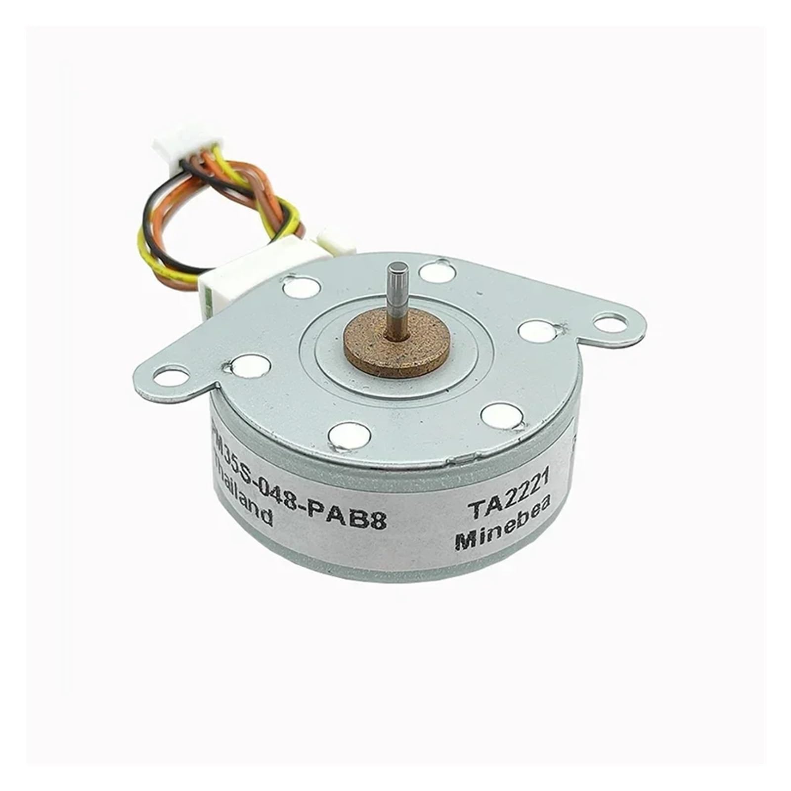 HJNAOKGWHQ PM35S-048 35mm Round Thin Stepper electronic starter 2-Phase 4-Wire Stepping 7.5 Degree 2mm Shaft DIY Printer
