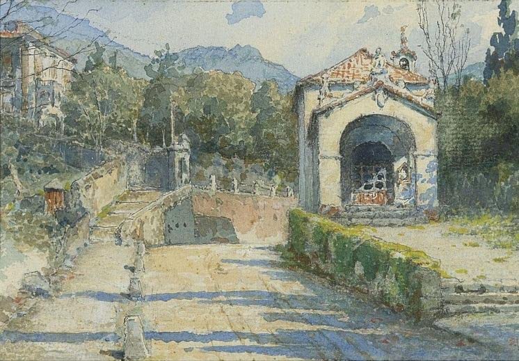 Toile Trieste par Rafail Levitsky - ZHAOSHAN Affiche Paysage 60x90cm