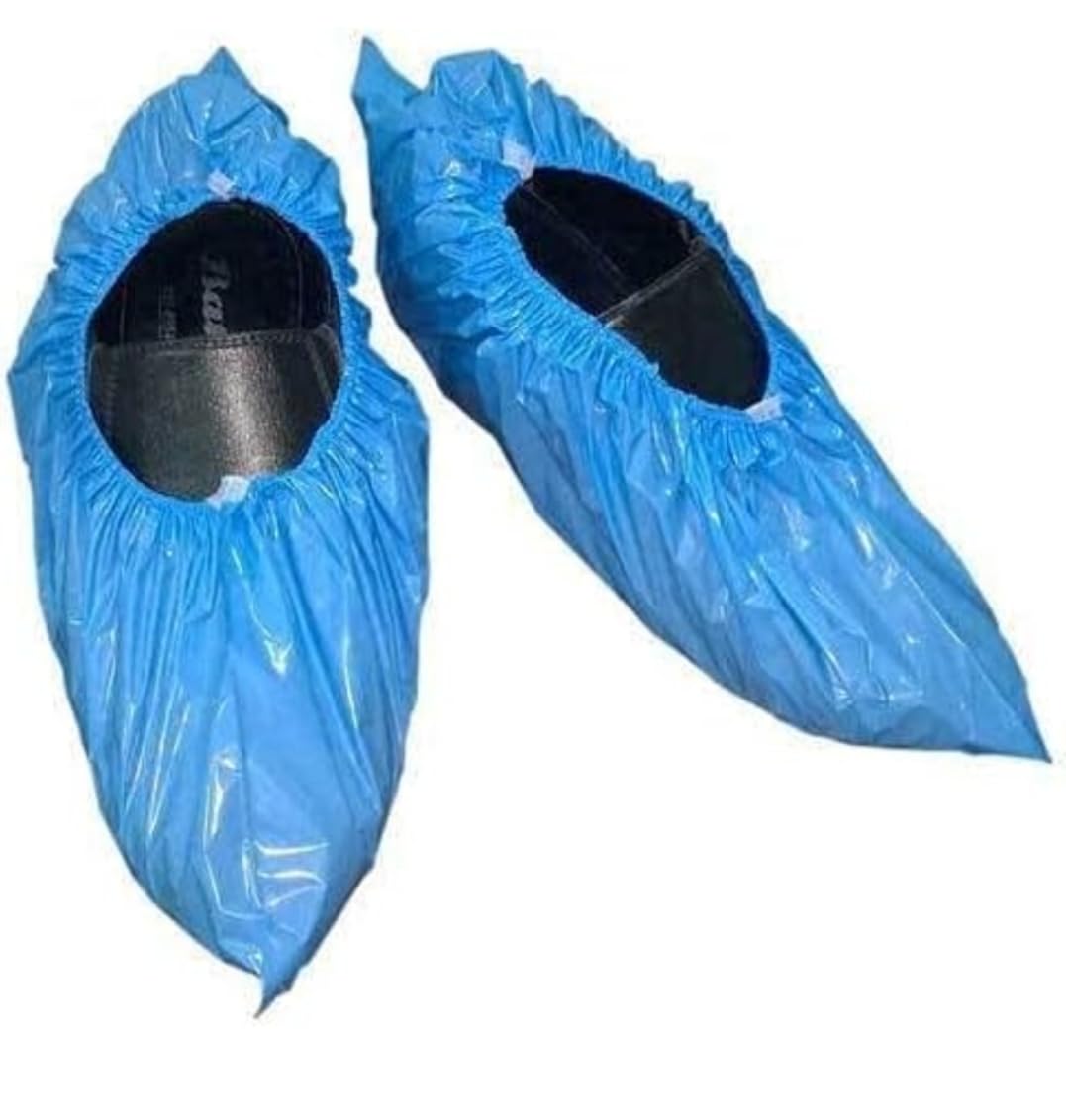 Modern Safety Solution 100 Pack Disposable Shoe Boot Covers Waterproof Non Slip Shoes Protectors Covers Durable Boot & Shoes Covers, Top Notch Quality,Hospital Grade, Free Size for All Shoes Blue (B0CBTTKMB5) Amazon Price History, Amazon Price Tracker