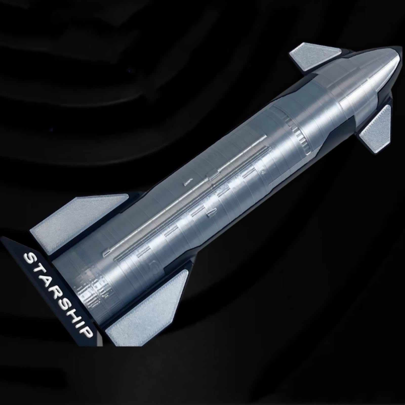 CHICHIYANG Raumschiff im Maßstab 1:240, S24, Falke, schwerer Drache, Raumschiff, Modell, PC, Luftfahrt, Raumfahrt, Miniatur für Desktop-Ornament