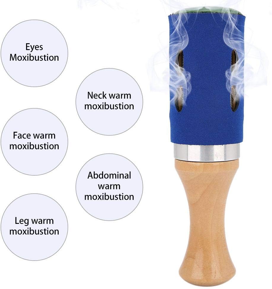 Moxibustion Massager for Remove Wrinkles Cleaning Pores Improvement of Eyesight and Improve The Skin, Make Face Skin Healthy: Home & Kitchen