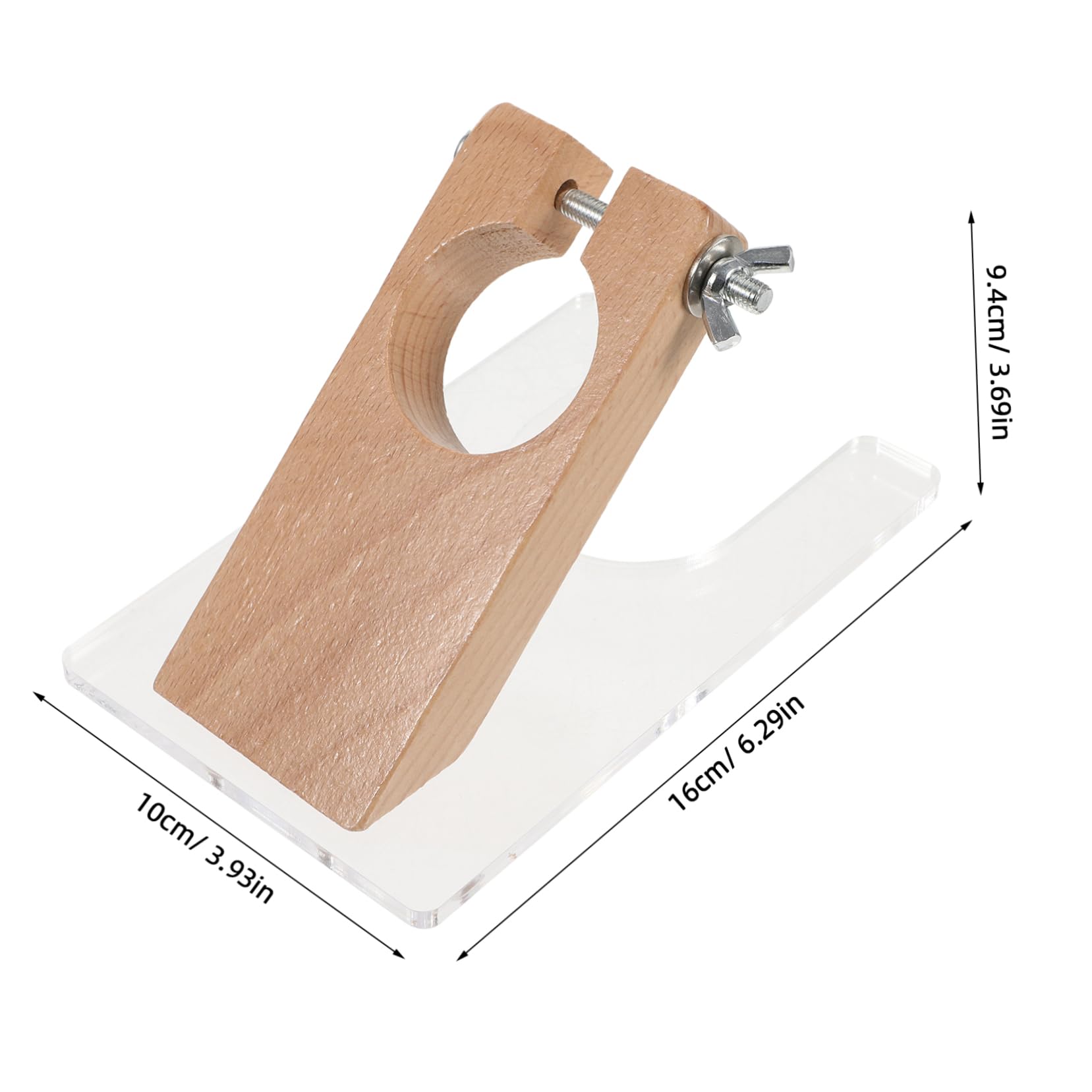 Angoily 1Set Carpet Trimmer Guide Holder DIY Rug Tufting Carver Stand Durable Storage Rack for Carpet Trimmer Easy Assembly for Home Office and Hotel Use