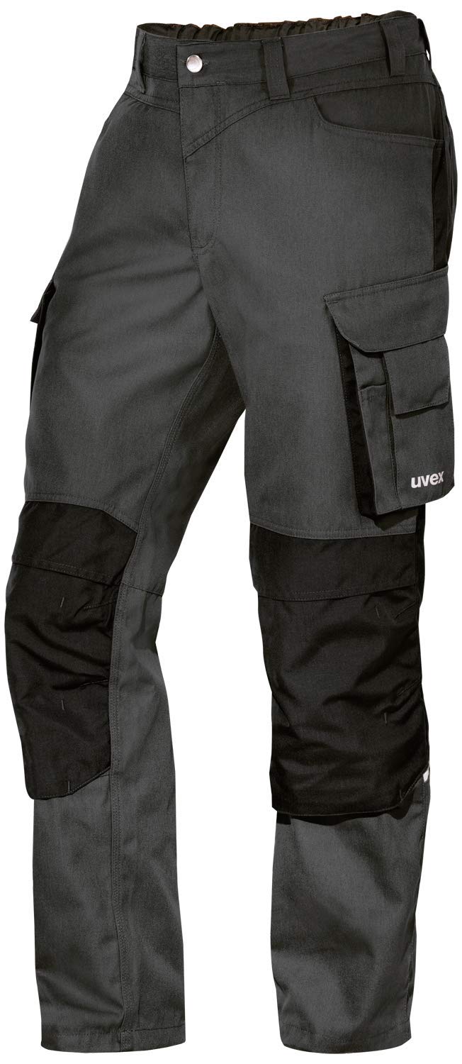 Uvex Perfexxion Premium 3852 - Pantaloni da Lavoro da Uomo, Colore: Grigio