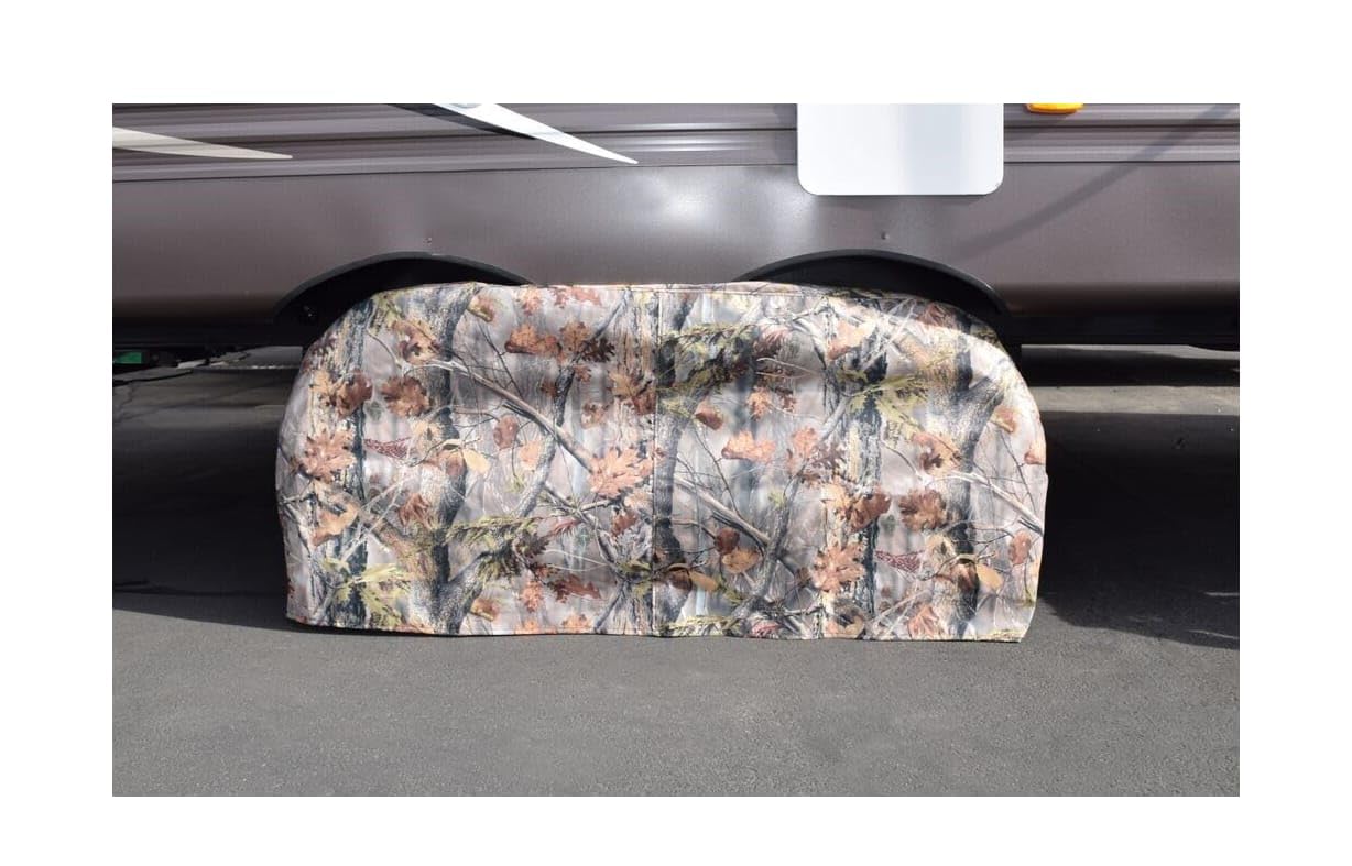 3623 3623 Game Creek Oaks Camouflage Tyre Gard Double Axle Size Small 3623