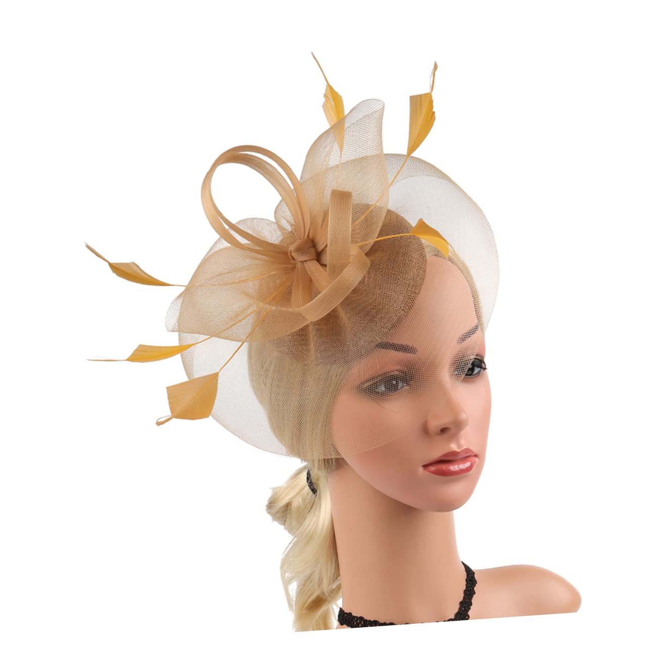 ABOOFAN 4pezzi Fascinator Hat Decorativo Cerimonie per Matrimoni e Tea Party Headband per