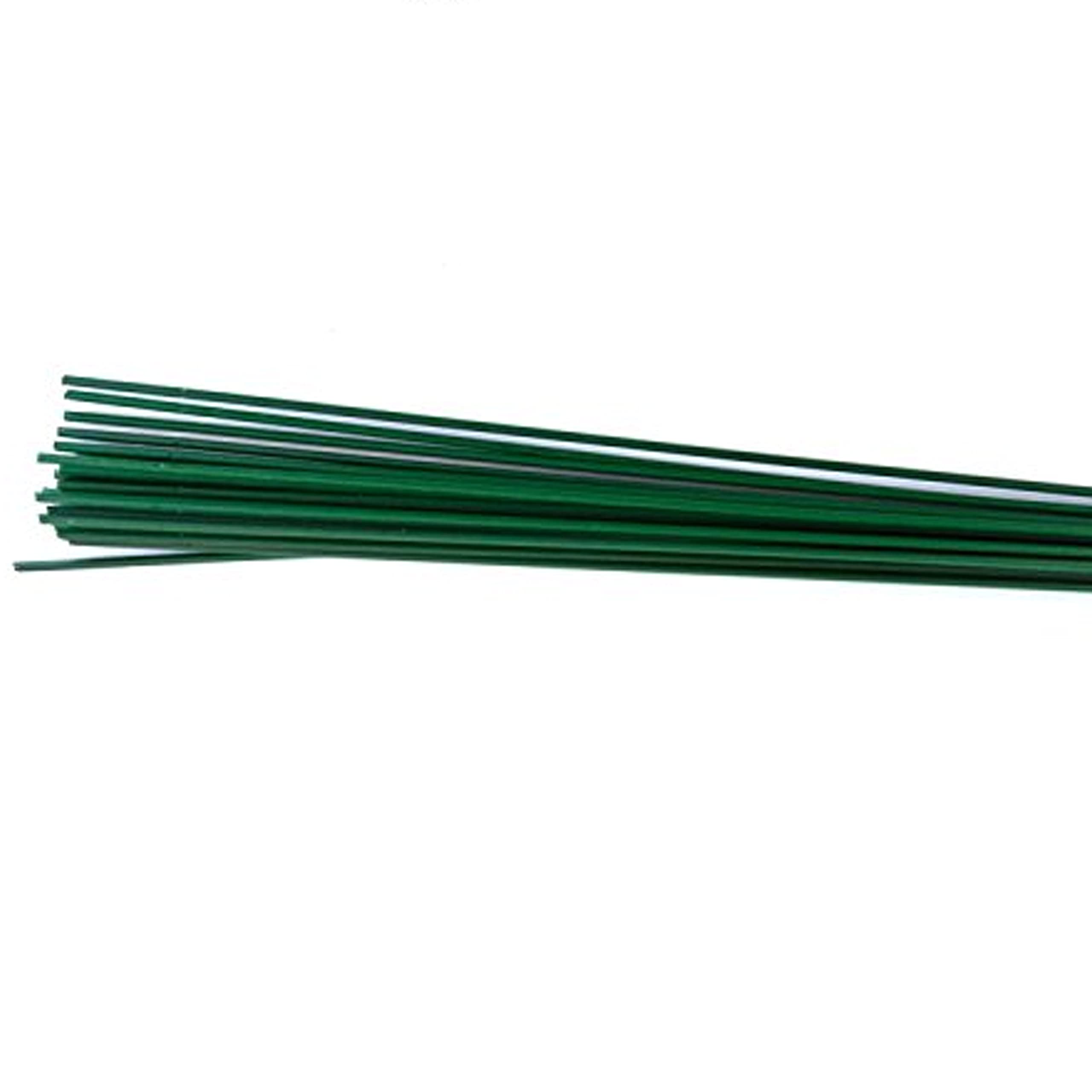 Stub Wire Green Florist Wires - 12" 20 Gauge