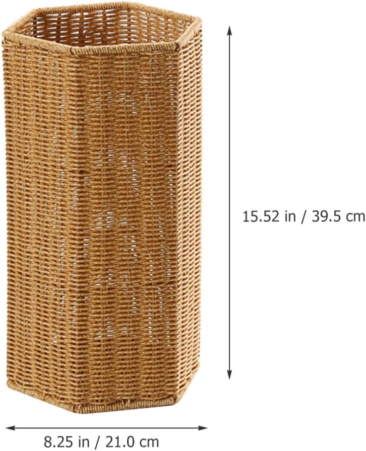 OSALADI Plastic Umbrella Stand, 1 Shelf, for Umbrellas, Gardening Tools, Tall Boots, Laundry, Yoga Mat Storage