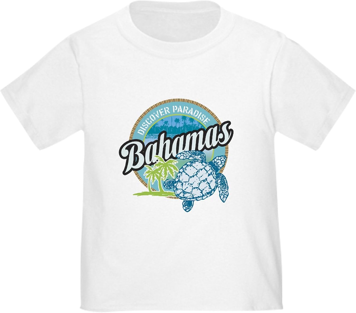 CafePress Bahamas Toddler T Shirt Cute Toddler Graphic Tee, 100% Cotton