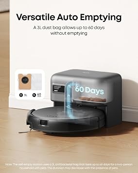 eufy RoboVac Replacement Accessories Kit (2 Side Brushes + 2 Filter Sets + Rolling Brush + Brush Guard) Compatible Self-Empty C10.