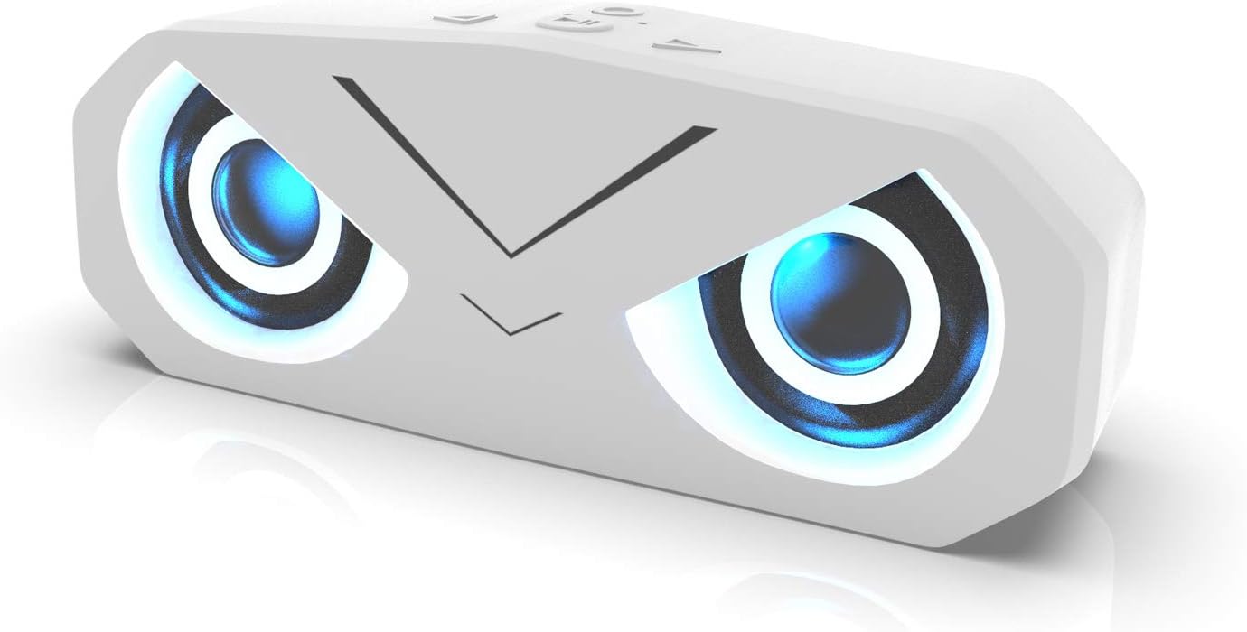 Sonkir Portable Bluetooth Speaker with Lights, Bluetooth 5.0, Wireless