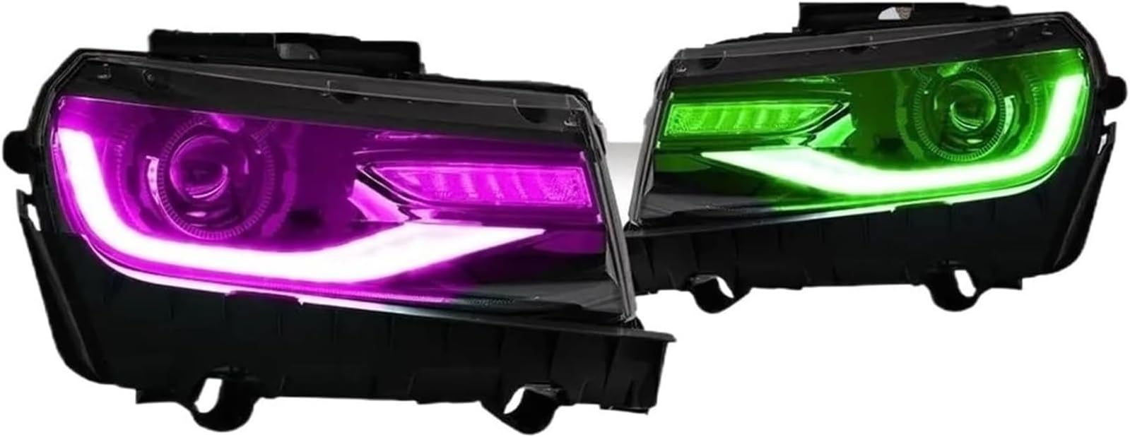 Car Light Headlight Assembly for Chevrolet For Camaro 2014 2015 Car Headlights Headlight(Rgb)