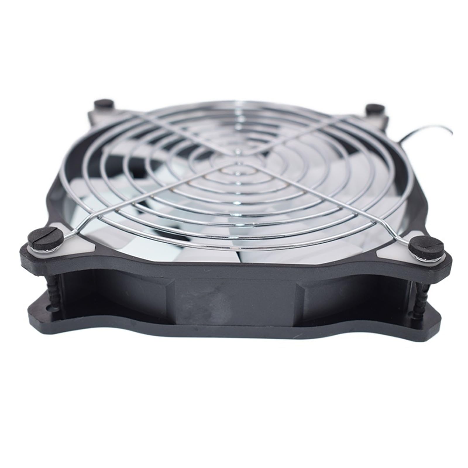 Grille ventilateur 6cm filet métallique de sécurité pour boîtier de bureau