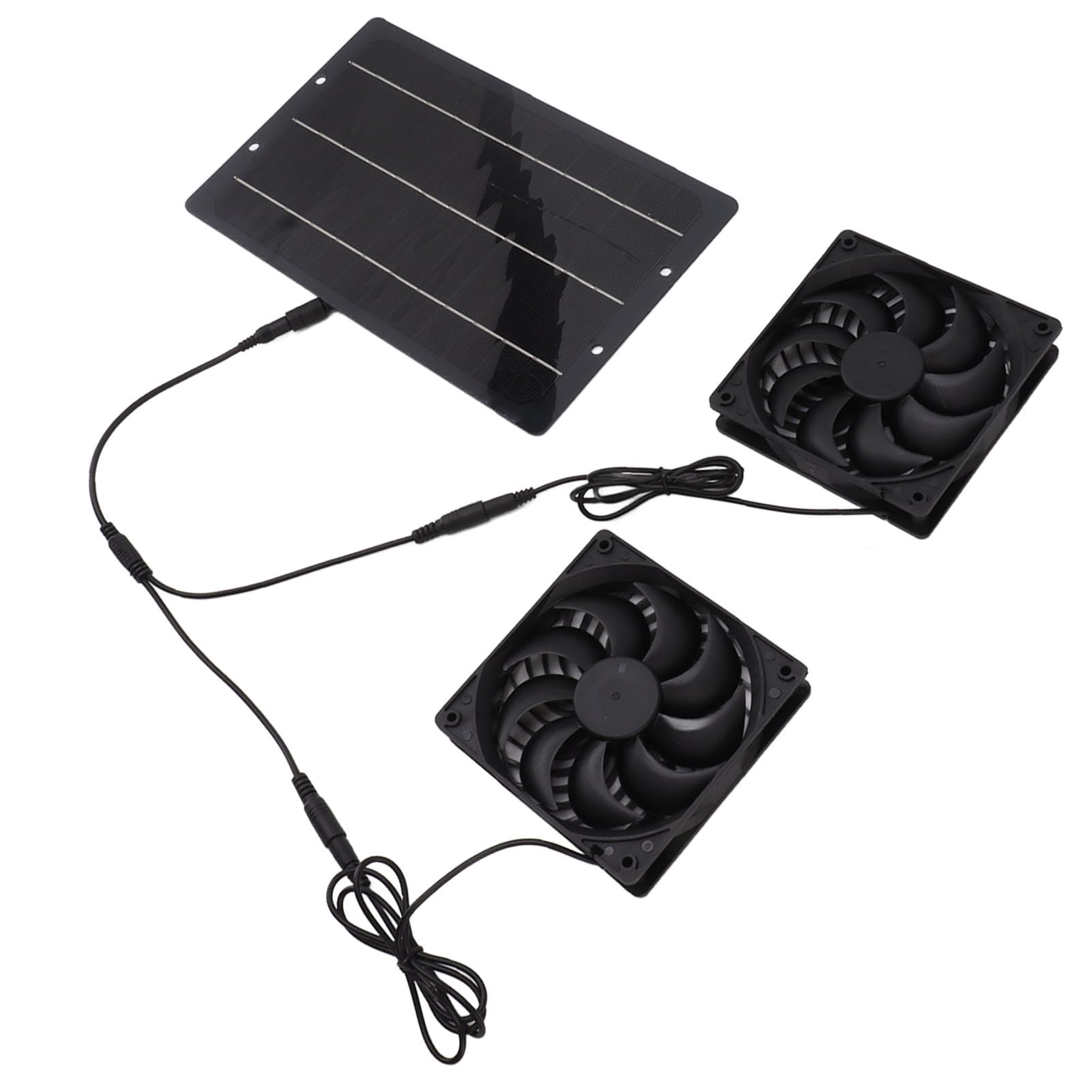 Kit Ventola Ad Energia Solare per Serre, Scarico 10W