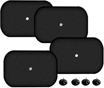 RONISH Car Side Window Black Chipkoo Sunshad 4 Pcs for Ritz