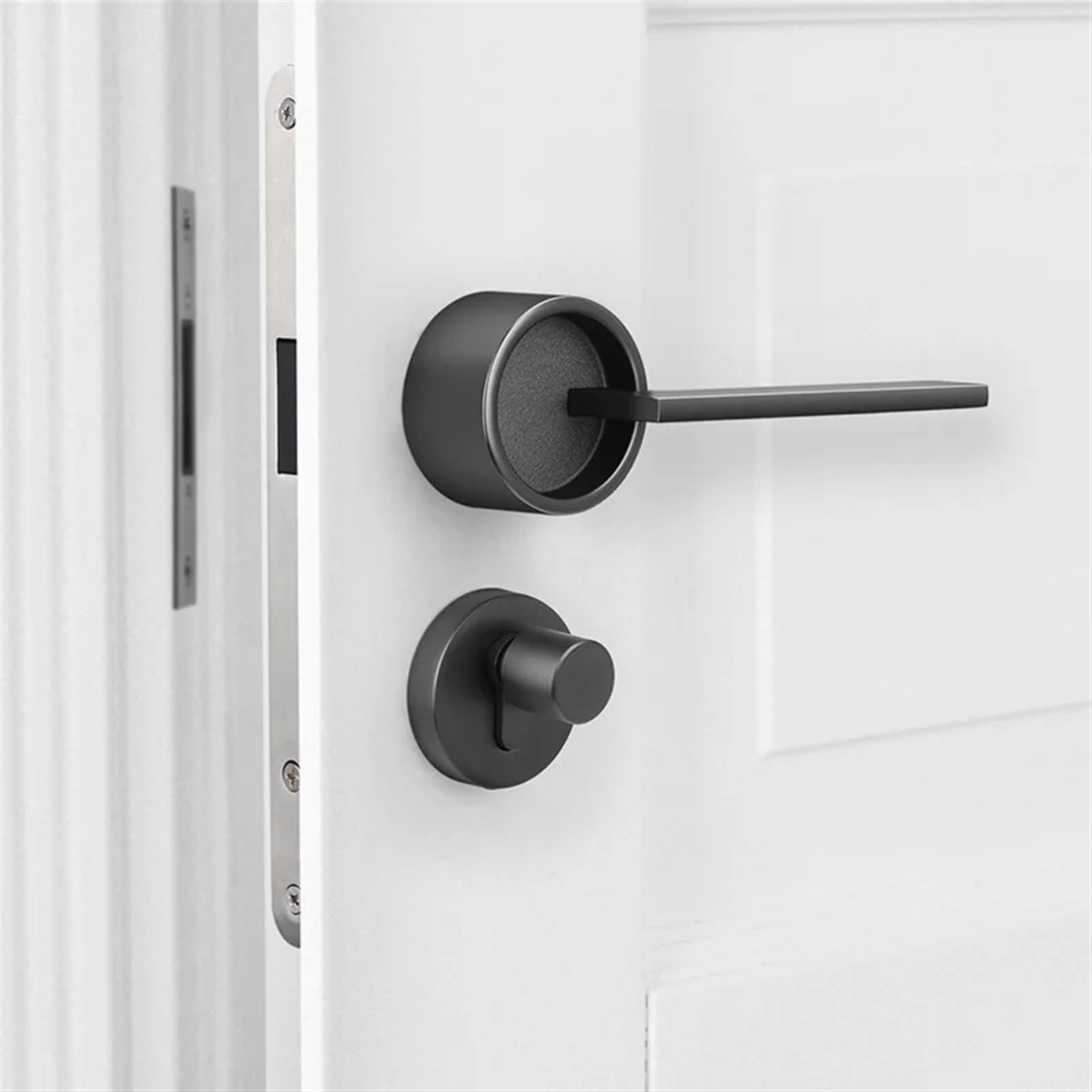 Serrure de porte de chambre à coucher minimaliste pour un sommeil serein