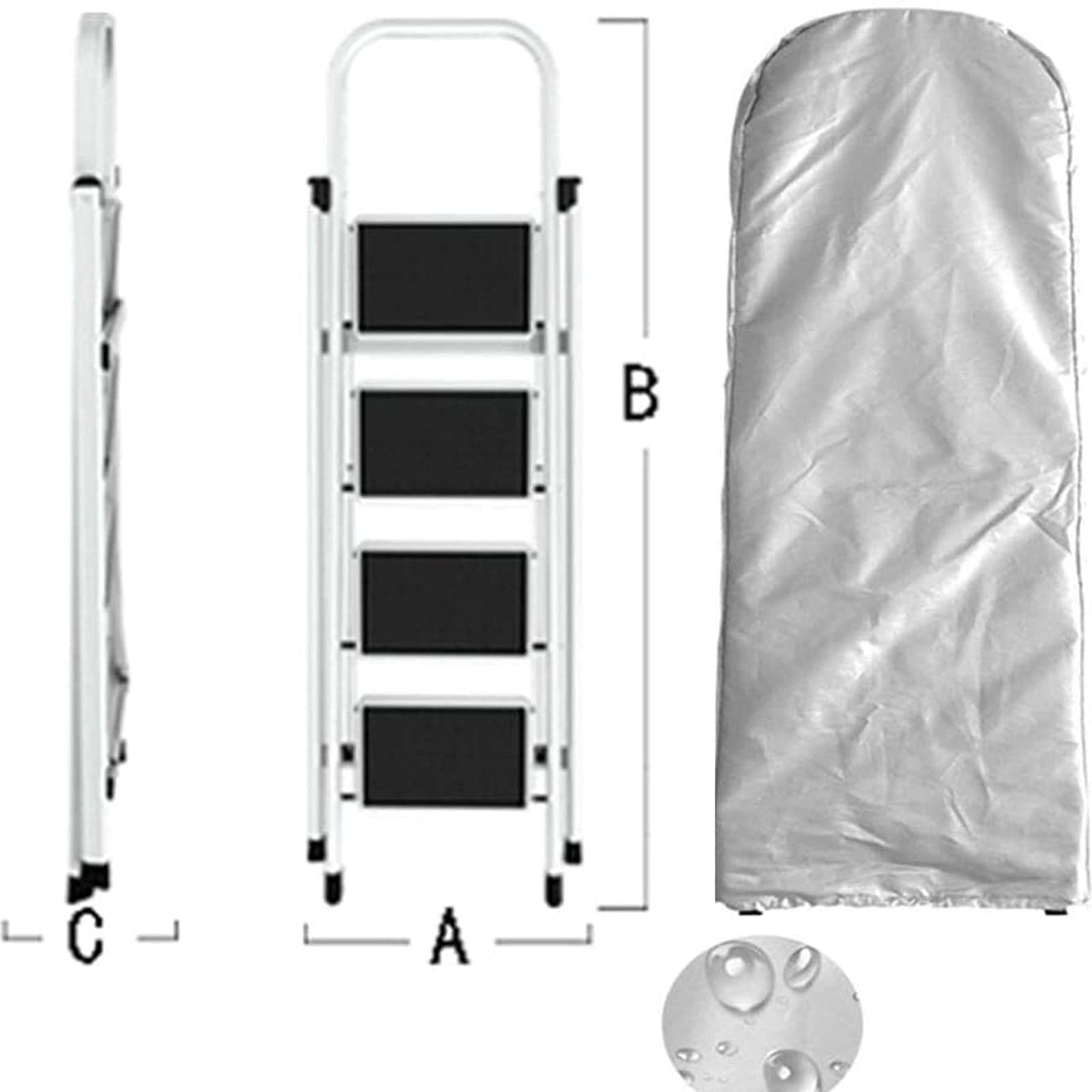 Tiardey Copertura Protettiva Per Scala Copertura Antipolvere Per