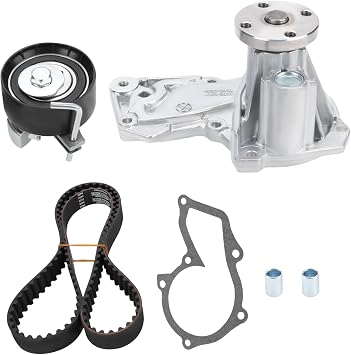 Timing Belt Kit with Water Pump Compatible with Ford Escape Fiesta