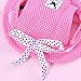 UEETEK Pet Dog Sunbonnet Mesh Porous Sun Cap Hat with Ear Holes for Small Dogs - Size S (Pink)