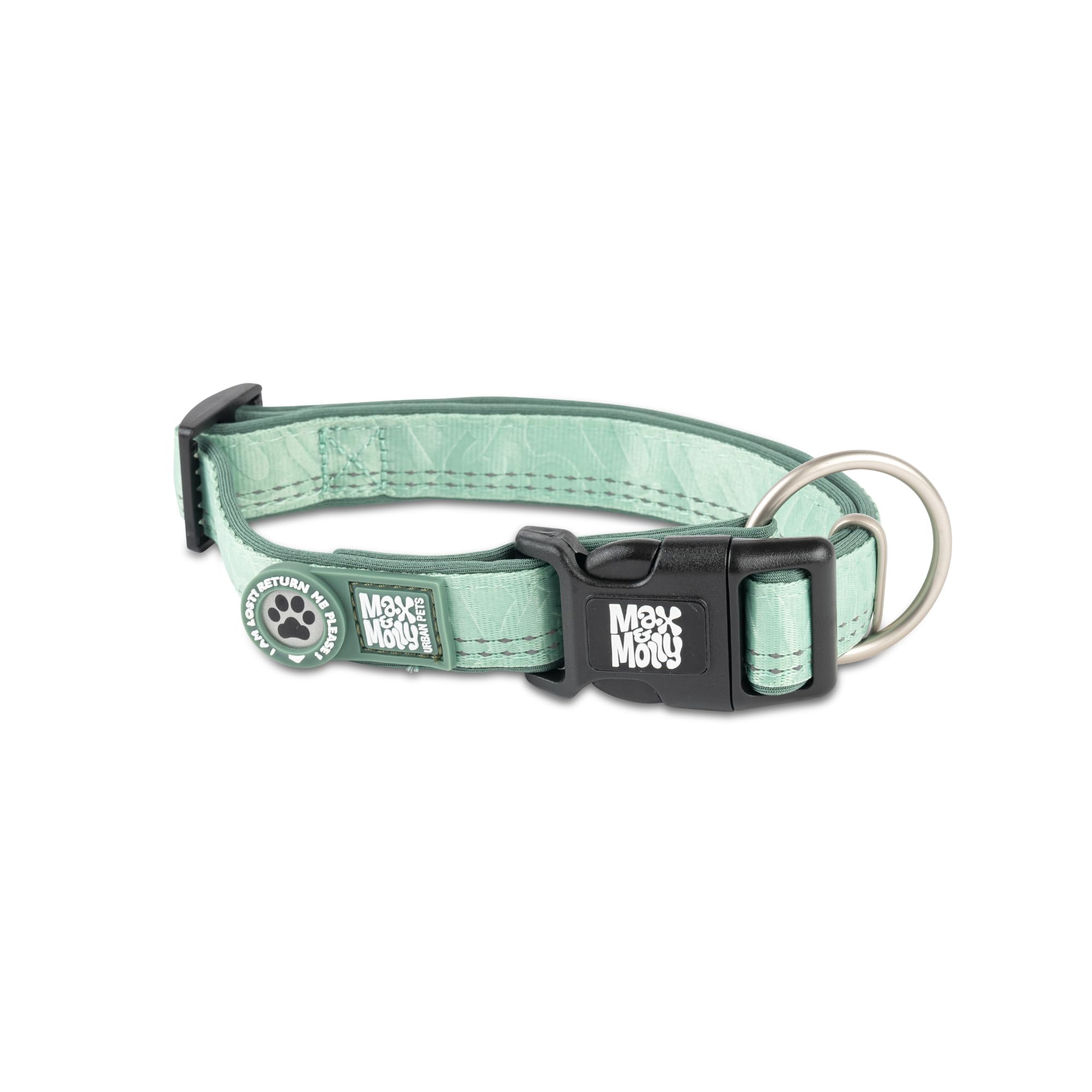 Max & Molly Gotcha! Hundehalsband Mit Smart ID – Gepolstertes Neopren-Halsband Für Kleine Hunde, Wasserdicht & Verstellbar