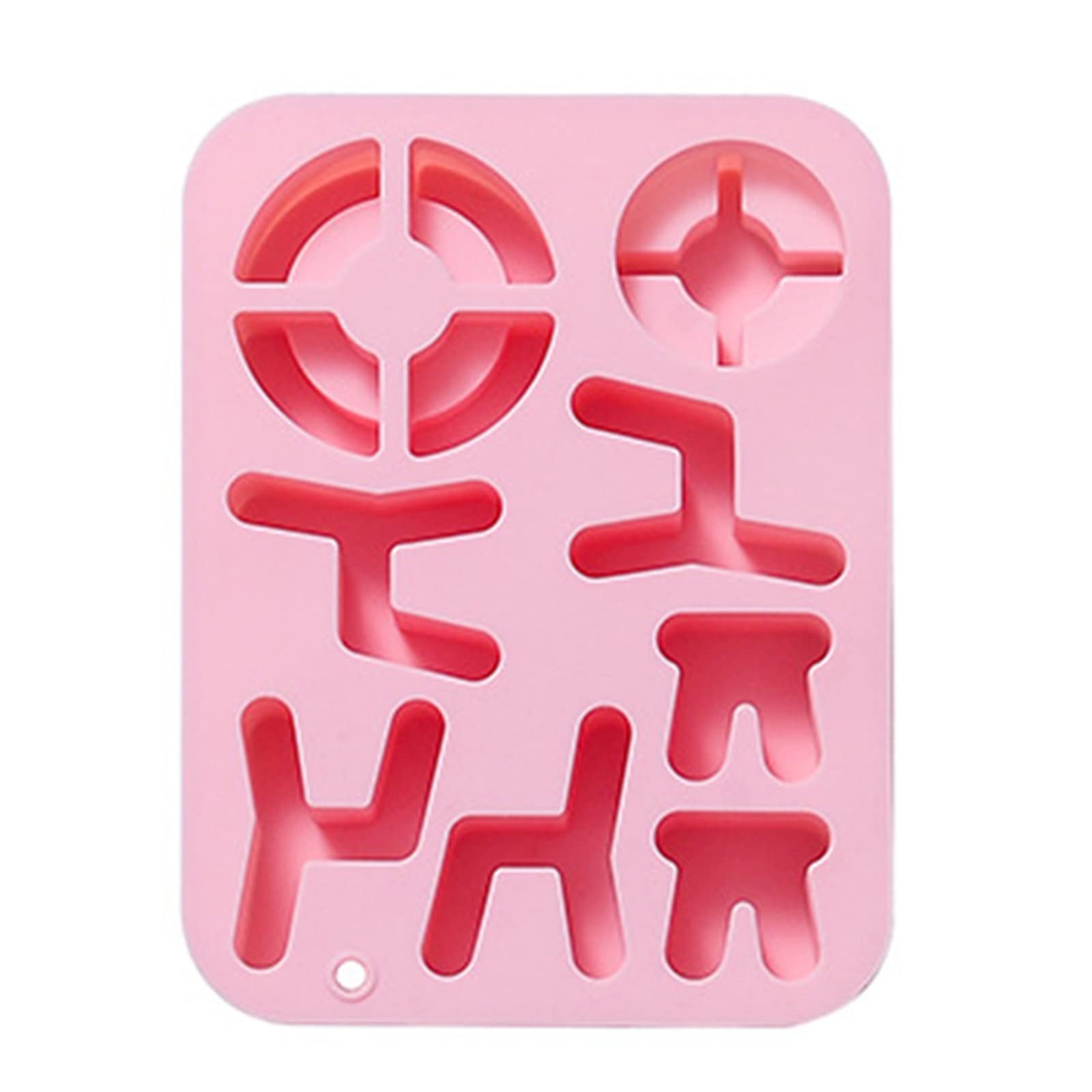 carotoe 3-Piece Silicone Chocolate Furniture Shaped Candy Baking Tools Non-stick Silicone for Baking Chocolate Molds