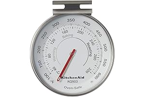 KitchenAid KQ903 3-in-1 Analog Dial Oven Thermometer for Gas Ovens