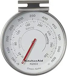 Termômetro para forno KitchenAid KQ903, 7,6 cm, aço inoxidável