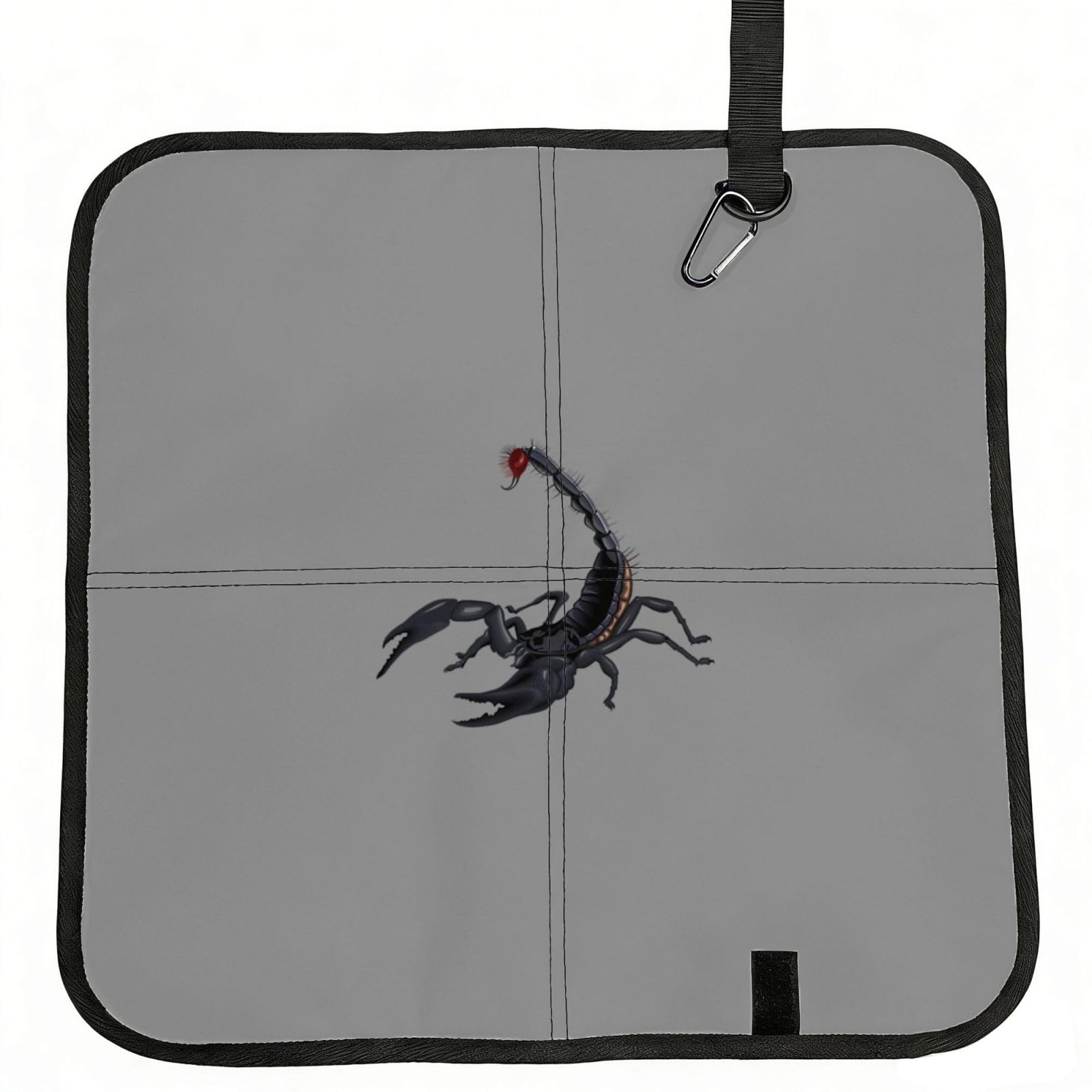 AYYQWE Scorpion Print Foldable Seat Cushion Portable Chair Pad Office Commuting Picnic Camping Outdoor