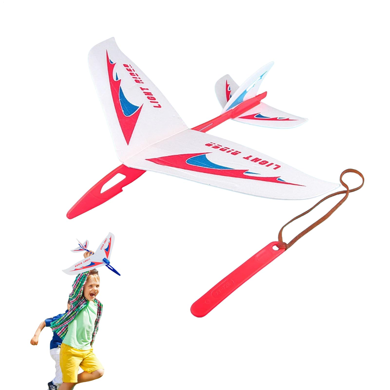 Building Block Airplane Model – 36x30cm ABS, Assembled Glider Toy, Construction Set, Educational Figure | Great for Kids Playroom Decor, Learning STEM Project, Boys Girls Hobby Collection