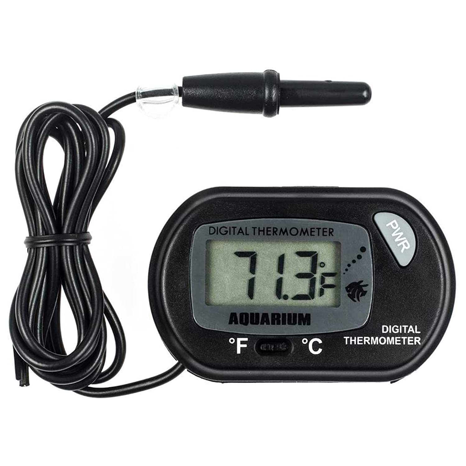 TED TABBIES LCD Digital Aquarium Thermometer - Accurate Water Temperature Monitoring for Fish Tanks and Terrariums (B0BSXLFR8W) Amazon Price History, Amazon Price Tracker