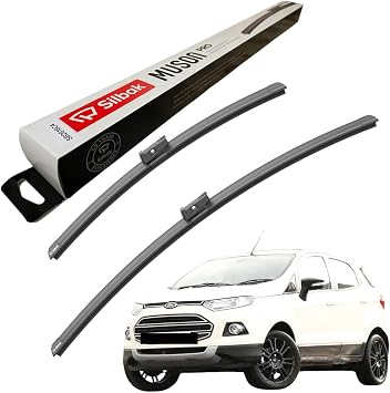 Silbak Windscreen Wipers, fits for FORD ECOSPORT 10/2016-10/2017 Wiper Blades, 550mm/400mm