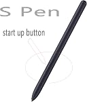 Galaxy Tab S7 Stylus Pen Replacement for Samsung Galaxy Tab S7, Tab S7+ Plus, Tab S7 FE, S8, S8+, S8 Ultra S Pen Stylus+ Tips/Nibs (Black Pen)