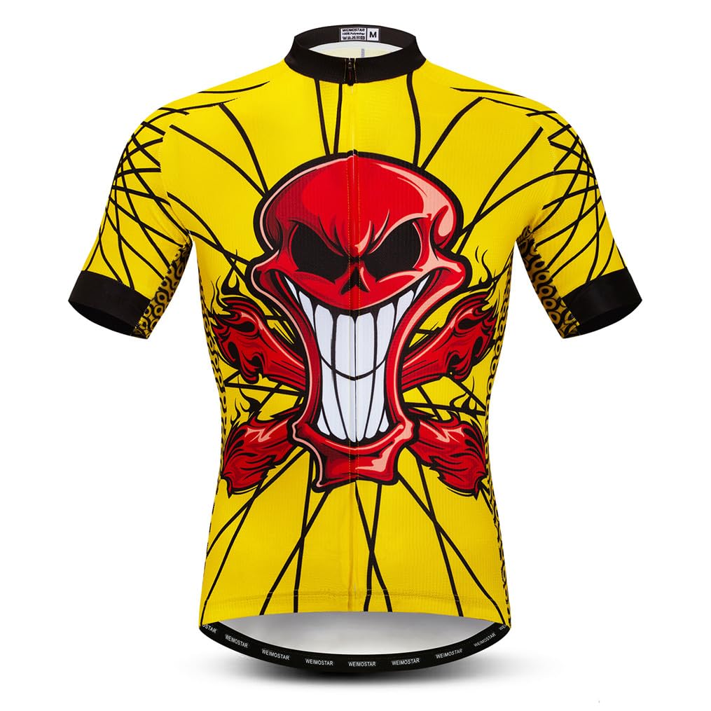 Maglia da ciclismo da uomo Mountain Bike Jersey Top Estate Bicicletta Shirt Traspirante Ciclo Wear Pro Abbigliamento Ciclismo