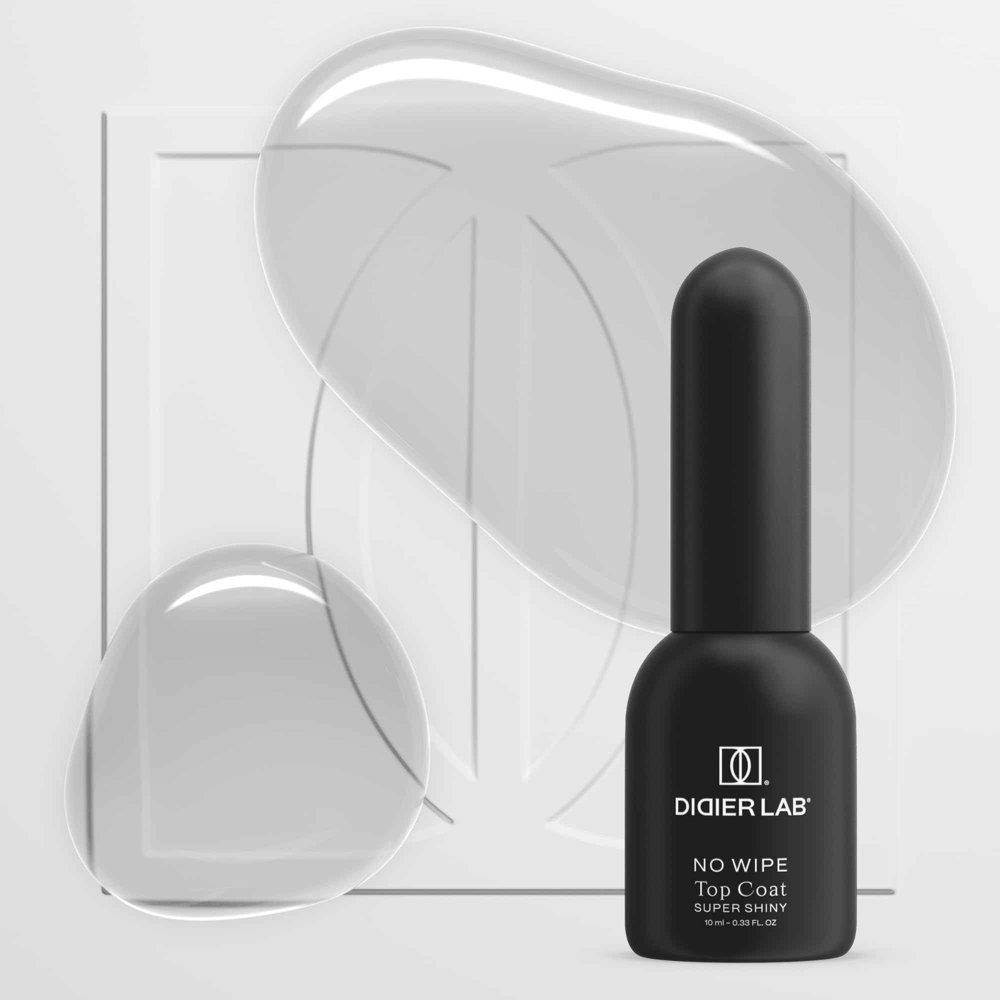 DIDIER LAB – Builder Gel en Flacon BBIO 15ml e tGel Top Coat Super Shiny 10ml Set – Base Constructrice Transparente et Fini Ultra Brillant pour Ongles Solides et Longue Tenue –Formule Durable No Wipe