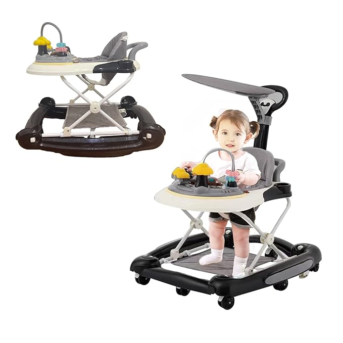 Boyro Baby 4 in 1 Baby Walker, Baby Walkers for Boys and