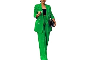 Women's Green Pant Suit: Sophisticated Style, Comfort & Versatility
