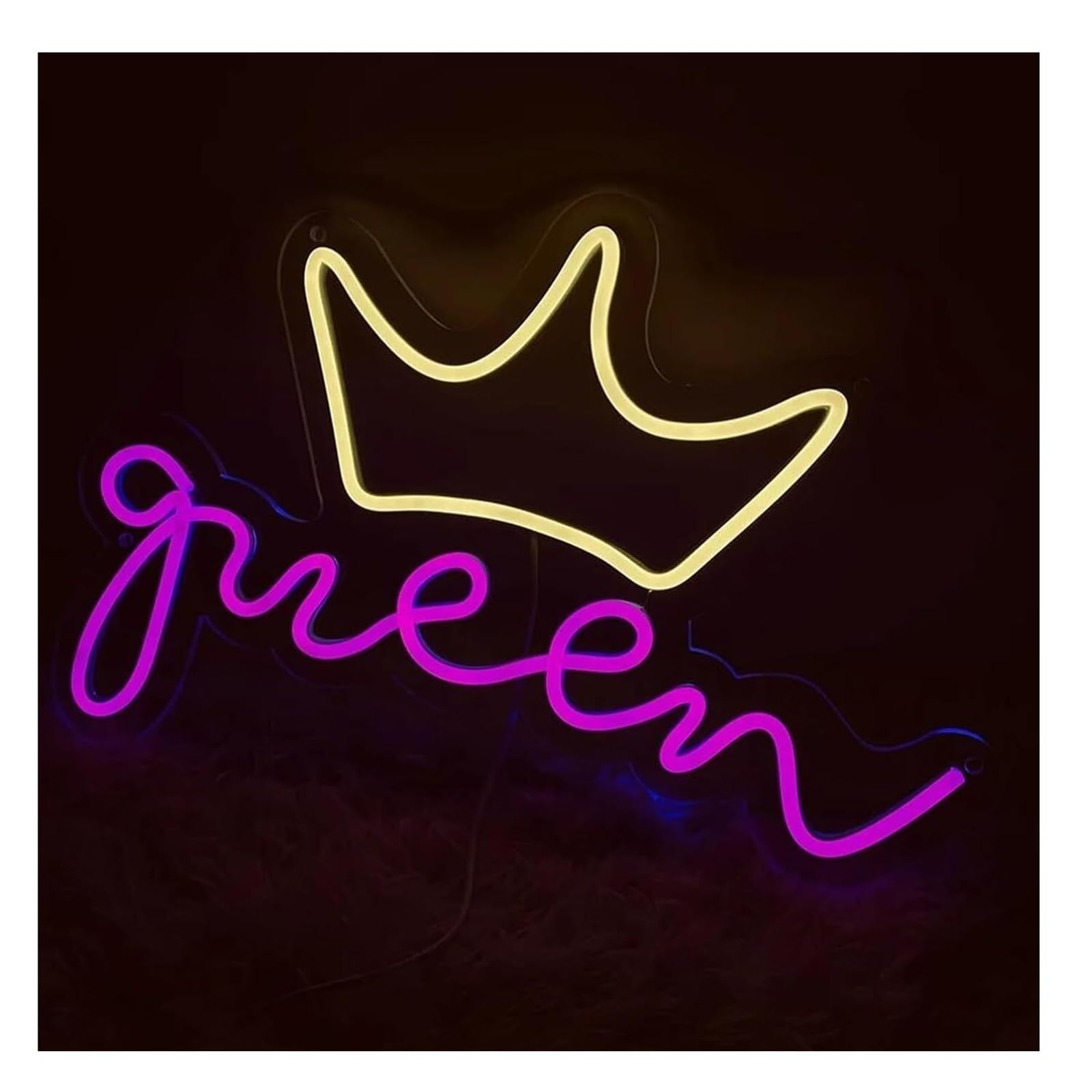 Per insegne al neon con lettere blu, ghirlande luminose decorative(Neon2)