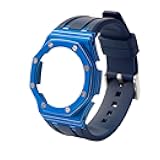GA2100 Mod Kit - Carbon Fiber Case with Fluorine Rubber Strap - Retrofit Kit for Men's Watches GA-2100/GA-2110/GA-B2100/GM-2100