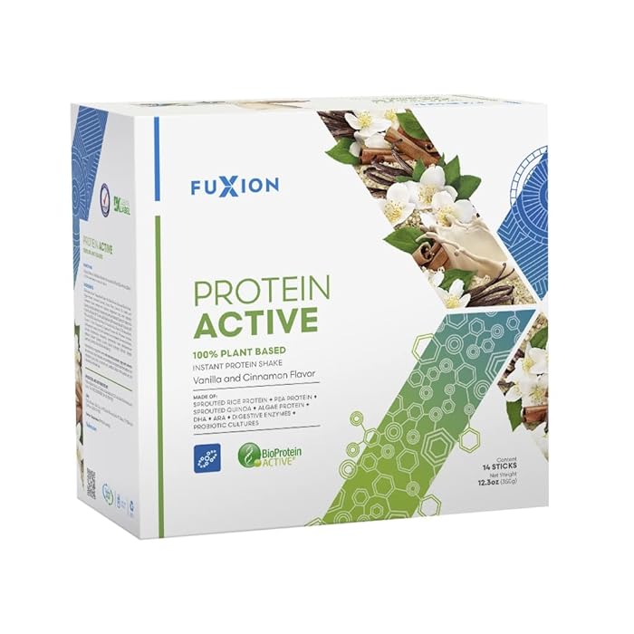 Buy FuXion Shape Protein Active Fit (Vanilla,14 Sachets),Healthy Meal