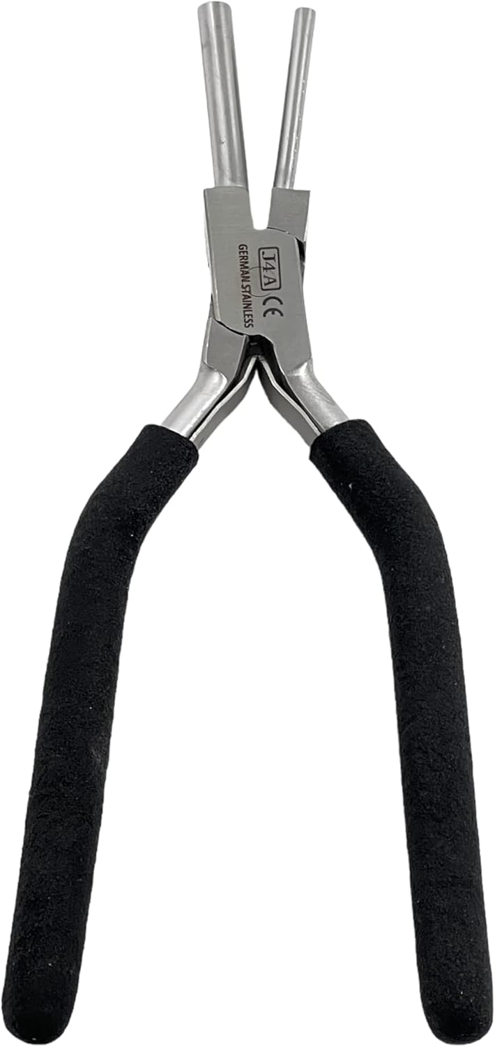 1 EA German Heavy Duty Bail Making Pliers 3MM/5MM-7MM/9MM Bail making pliers for consistent loops connectors -WITH NON-SLIP COMFORT GRIP HANDLE (SET OF 2 EACH-3MM/5MM+7MM/9MM)