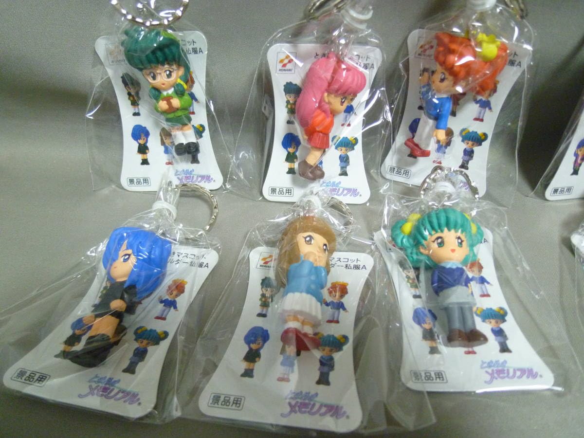 ときめきメモリアル キーホルダー 私服 AB全12種類コンプセット　コナミ ときめきメモリアル キーホルダー 私服 AB全12種類コンプセット