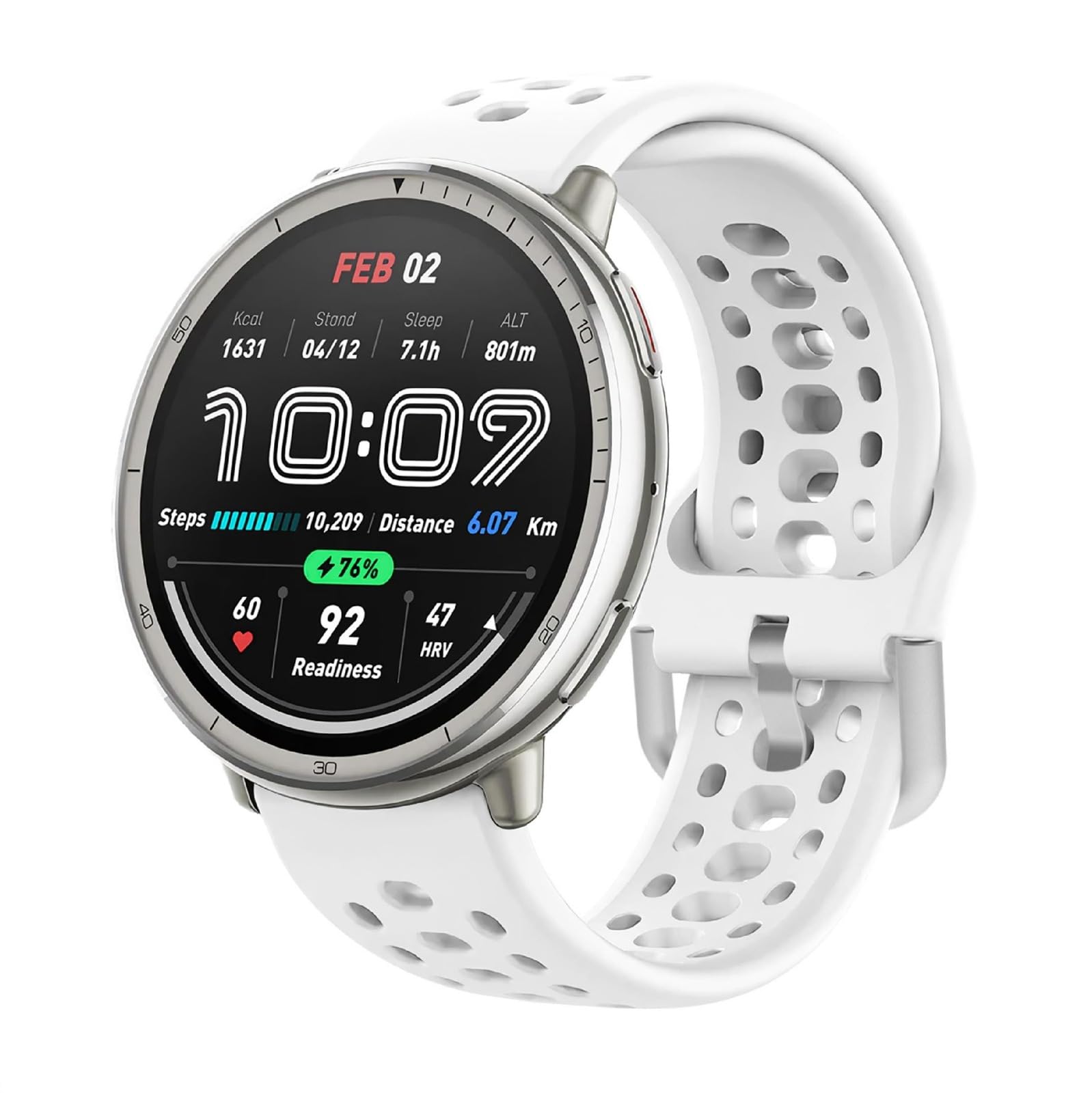 Cinturino In Silicone Per Amazfit Active 2 - Morbido, Traspirante, Resistente