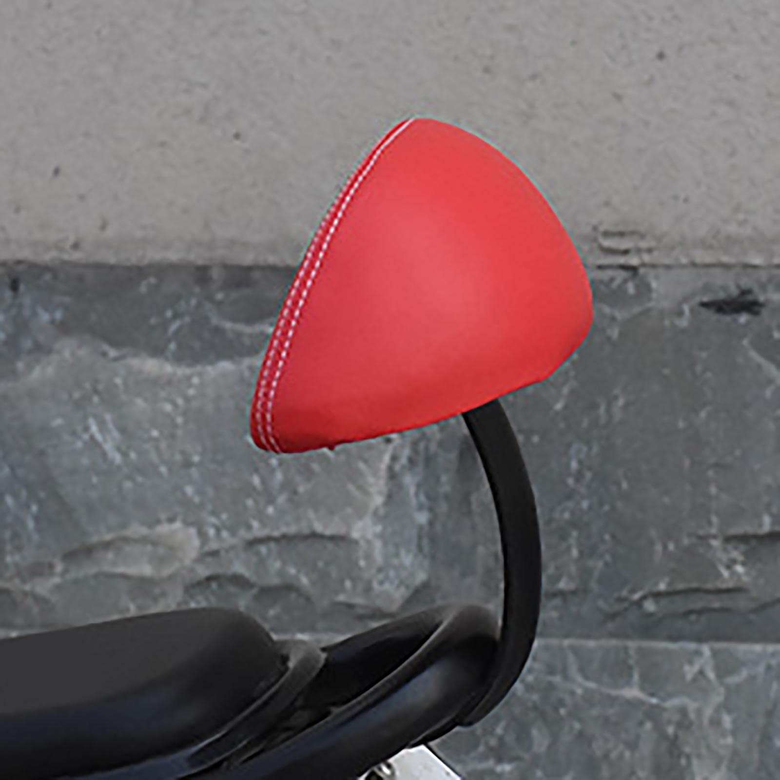 Schienale Per Sella Moto/Scooter/Bici - Cuscino Di Sicurezza In PU Con Struttura In Acciaio - Foto 2