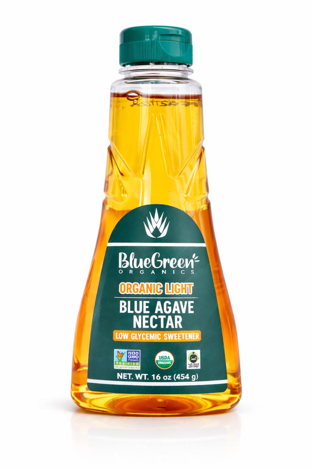 Blue Green Organics Agave Blue Nectar Lt 16 Oz